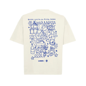 'QUIERO SIESTA EN PLAYA PADRE' TEE CREAM