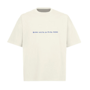 'QUIERO SIESTA EN PLAYA PADRE' TEE CREAM