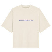 'QUIERO SIESTA EN PLAYA PADRE' TEE CREAM