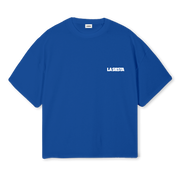 LA SIESTA CREW BLUE BOXY T-SHIRT